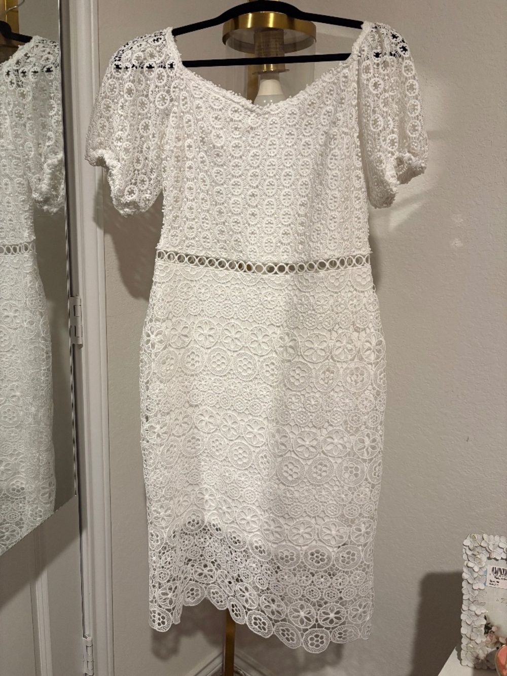 White Lace Express Dress